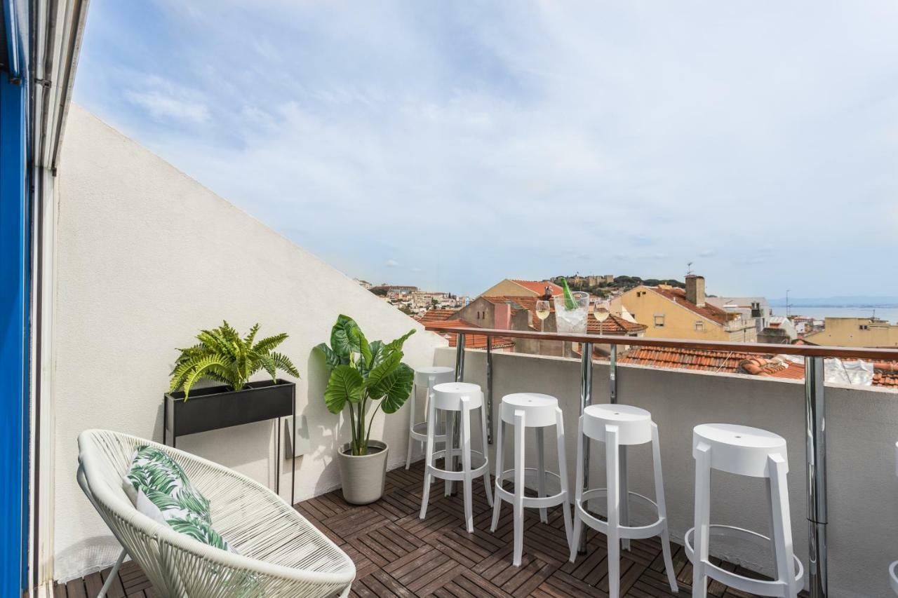 Rossio Penthouse Three-Bedroom Apartment W/ River View And Parking - By Lu Holidays Lisboa Екстериор снимка